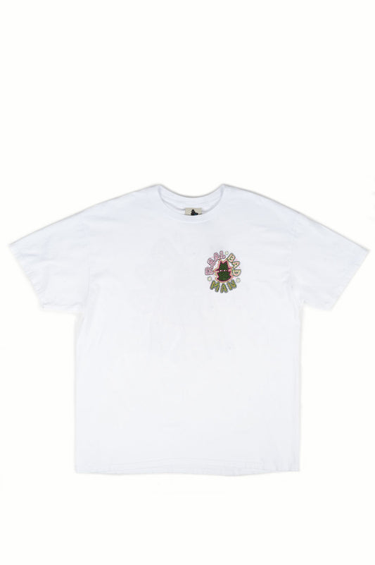 REAL BAD MAN DOTTED RBM S/S TEE WHITE