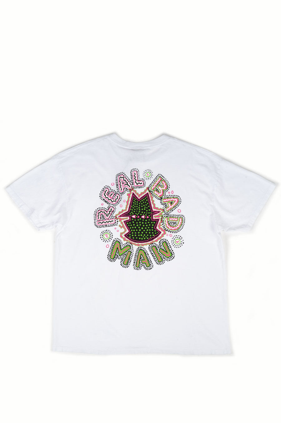 REAL BAD MAN DOTTED RBM S/S TEE WHITE