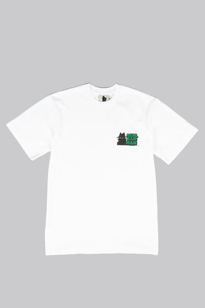 REAL BAD MAN CLASSIC WATCH SS TEE WHITE