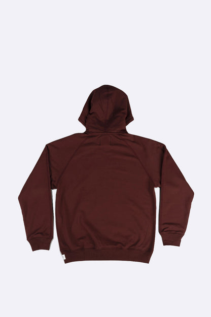 REIGNING CHAMP KNIT MIDWEIGHT TERRY PULLOVER HOODIE CRIMSON