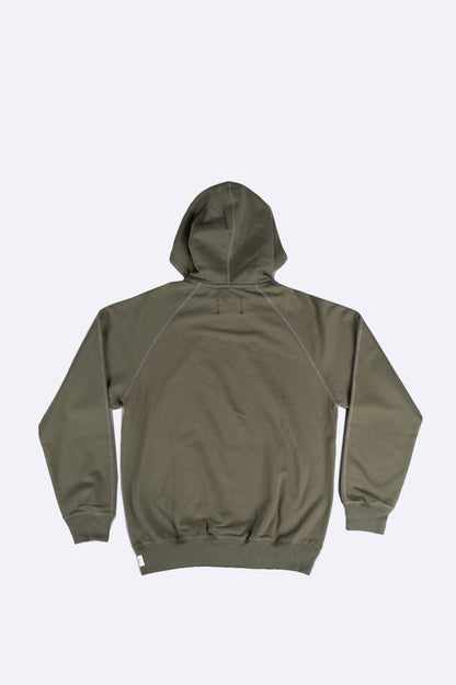REIGNING CHAMP KNIT MIDWEIGHT TERRY PULLOVER HOODIE FIR