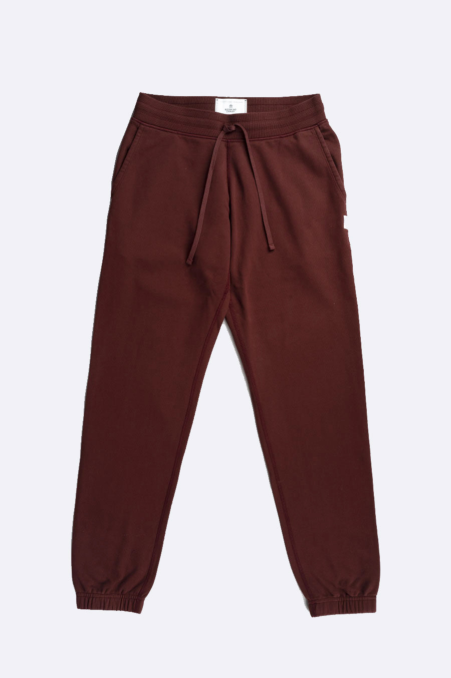 REIGNING CHAMP KNIT MIDWEIGHT TERRY CUFFED SWEATPANT CRIMSON