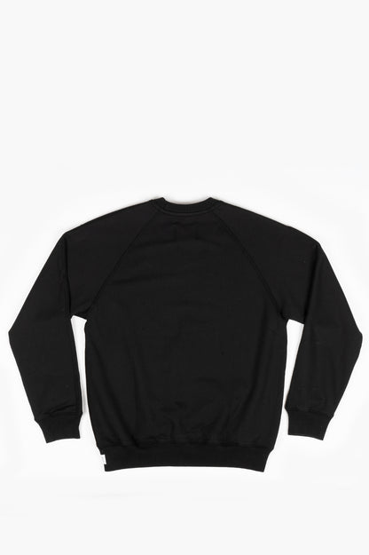 REIGNING CHAMP KNIT MID WT TERRY RELAXED FIT CREWNECK BLACK