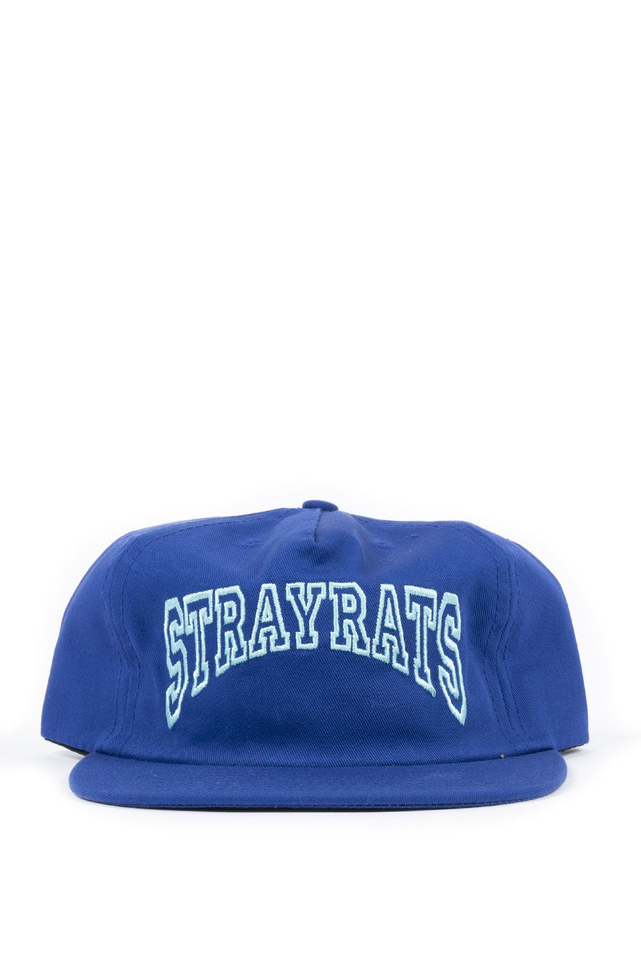STRAY RATS COLLEGE ARCH LOGO HAT BLUE