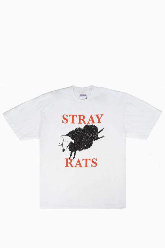 STRAY RATS SHEEP TEE WHITE