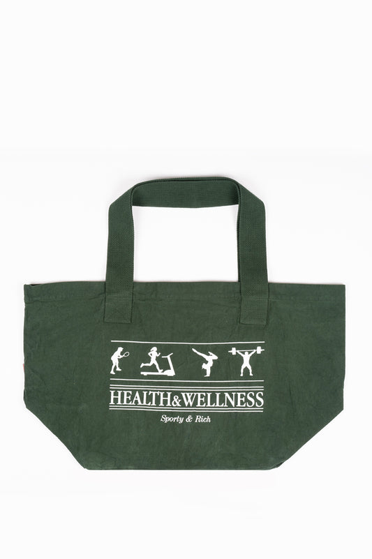 SPORTY AND RICH HEALTH & WELLNESS TOTE FOREST