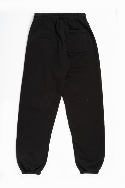 SPORTY AND RICH CLASSIC LOGO SWEATPANTS BLACK