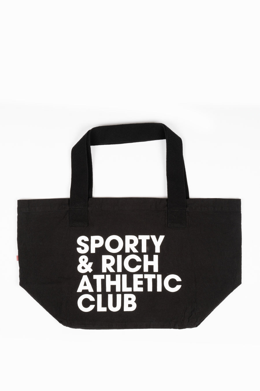 SPORTY AND RICH EXERCISE OFTEN TOTE BLACK