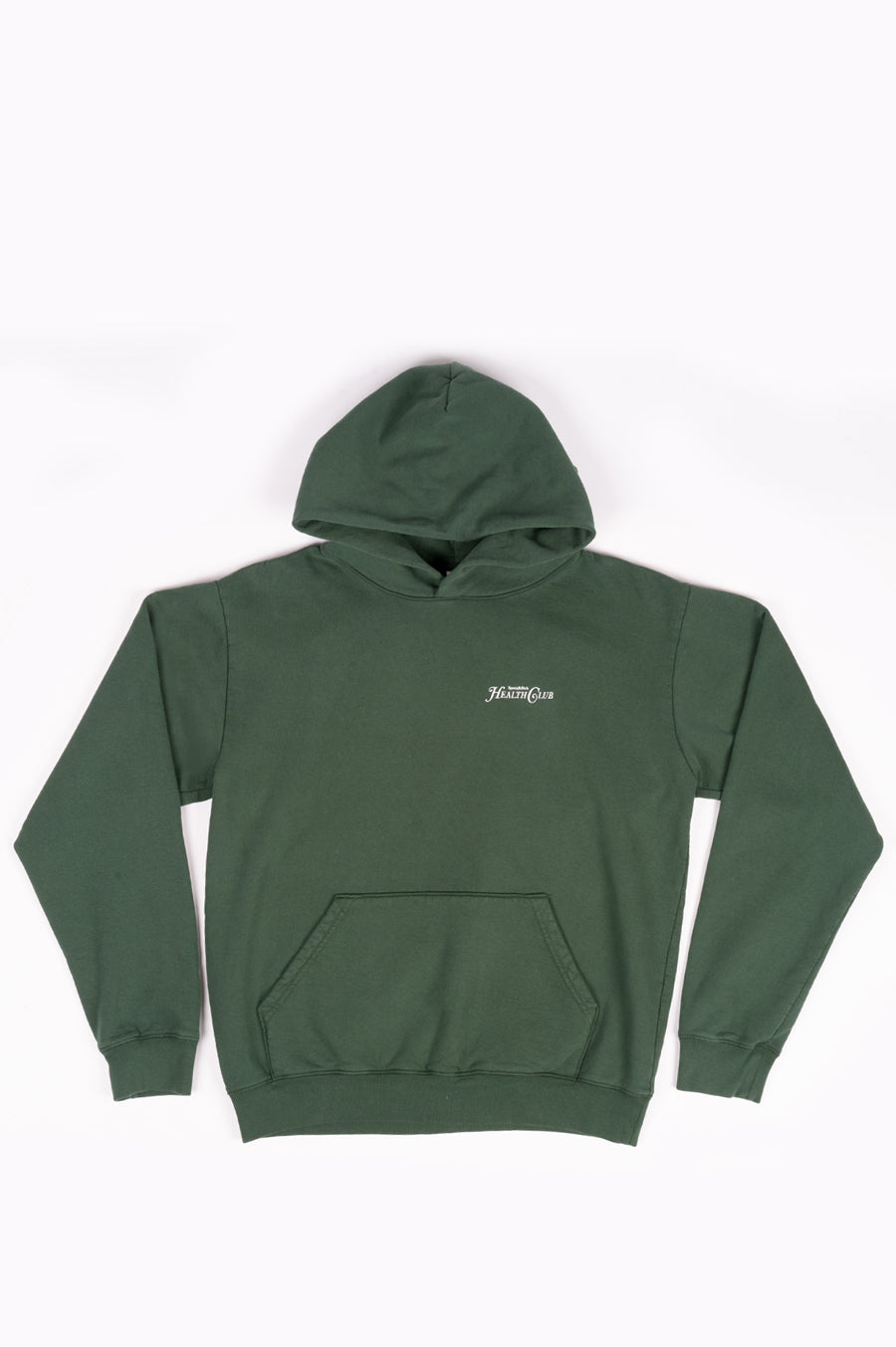SPORTY AND RICH RIZZOLI HOODIE FOREST GREEN