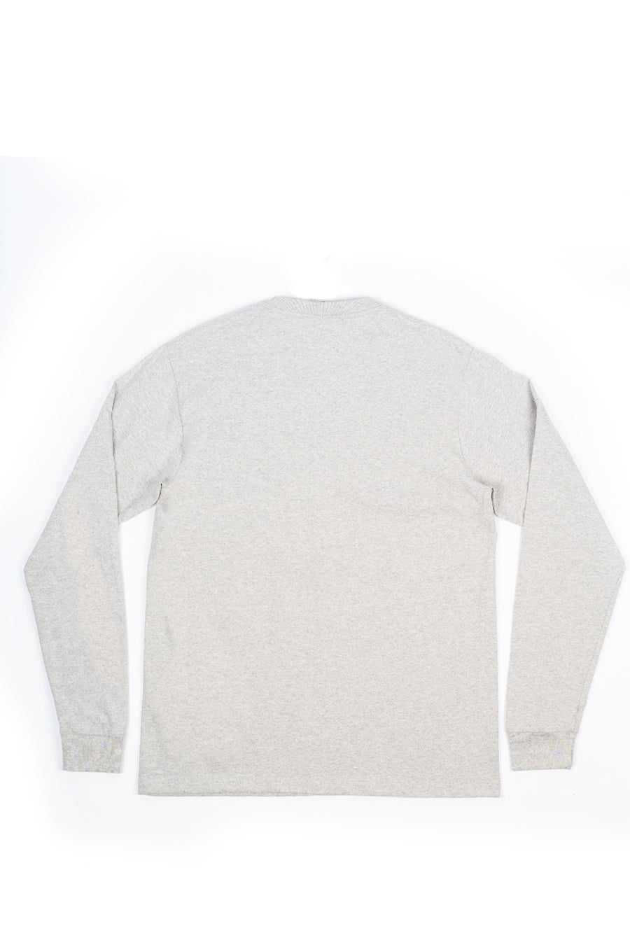 SPORTY AND RICH LIVE LONGER LONG SLEEVE HEATHER GRAY