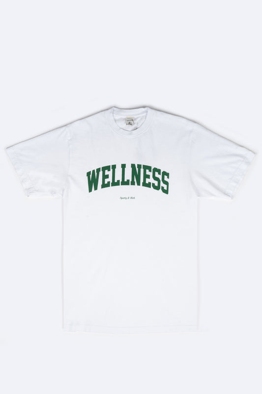 SPORTY AND RICH WELLNESS T-SHIRT WHITE