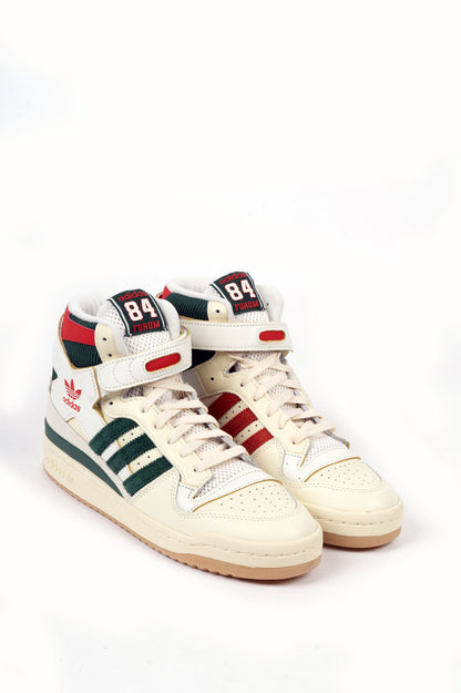 ADIDAS FORUM 84 HIGH WHITE GREEN RED