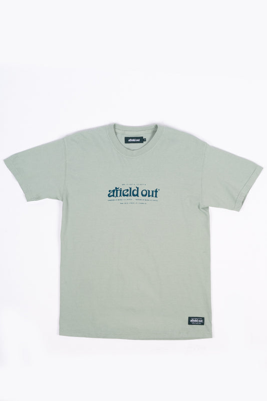 AFIELD OUT MAGNETIC T-SHIRT SEA GREEN