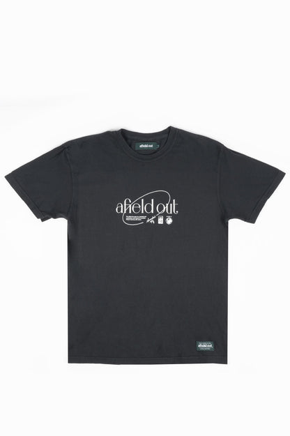 AFIELD OUT HARMONY T-SHIRT BLACK
