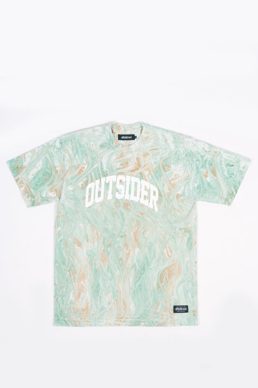 AFIELD OUT OUTSIDER T-SHIRT GREEN