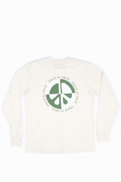 AFIELD OUT PEACE L/S T-SHIRT OFF WHITE