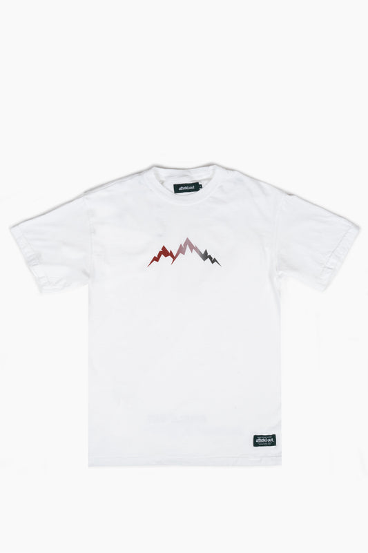 AFIELD OUT GRADIENT T-SHIRT WHITE