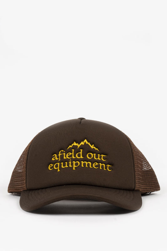 AFIELD OUT EQUIPMENT TRUCKER HAT BROWN