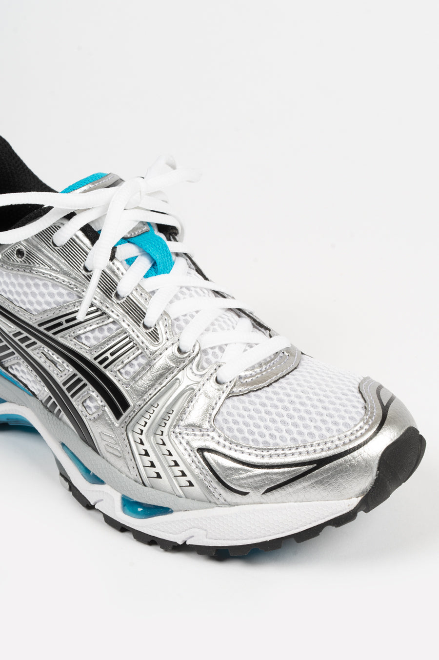ASICS GEL-KAYANO 14 WOMENS WHITE AIZURI BLUE – BLENDS