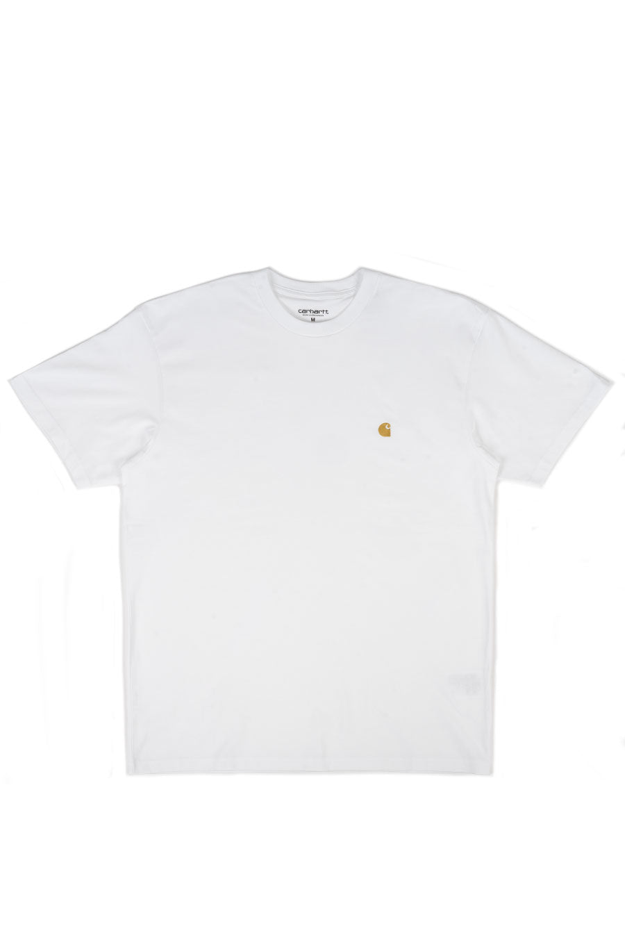 CARHARTT WIP CHASE S/S T-SHIRT WHITE GOLD
