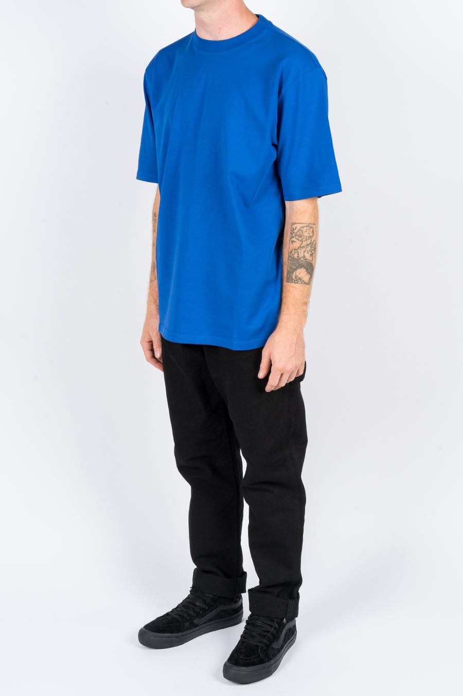 FUTUR MW G FIT OUTLINE 01 TEE ROYAL