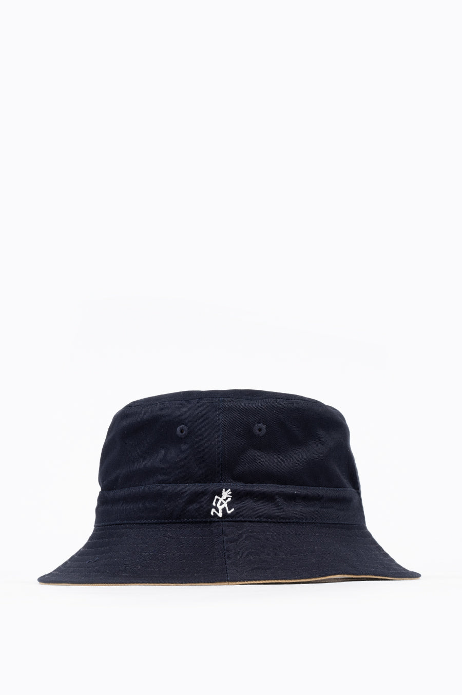 GRAMICCI REVERSIBLE HAT CHINO X DOUBLE NAVY