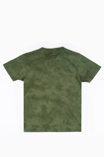 GRAMICCI ONE POINT TEE OLIVE TIE DYE