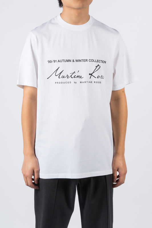 MARTINE ROSE CLASSIC SS THISRT SS20 WHITE - BLENDS