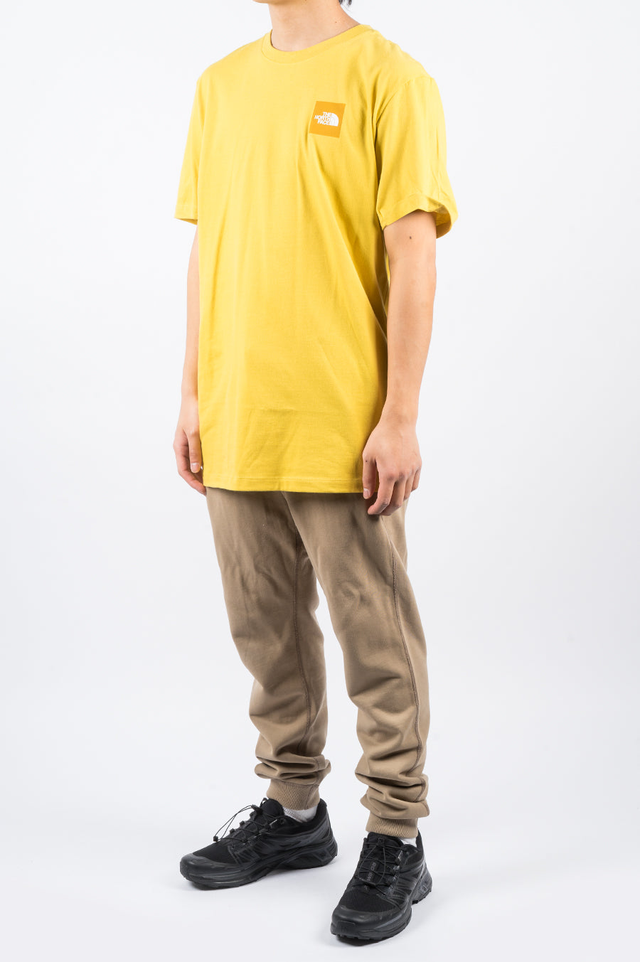 THE NORTH FACE SS BOX TEE YELLOW - BLENDS