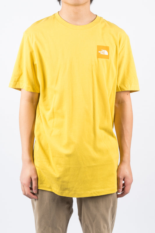 THE NORTH FACE SS BOX TEE YELLOW - BLENDS