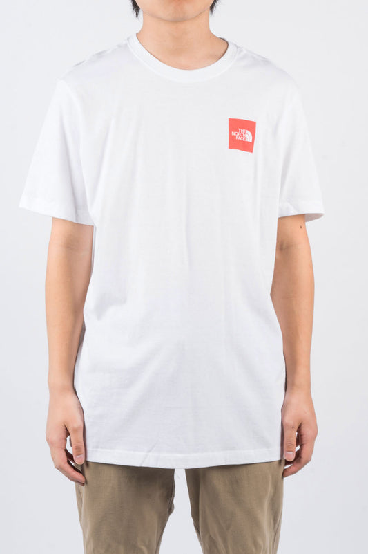 THE NORTH FACE SS BOX TEE WHITE - BLENDS