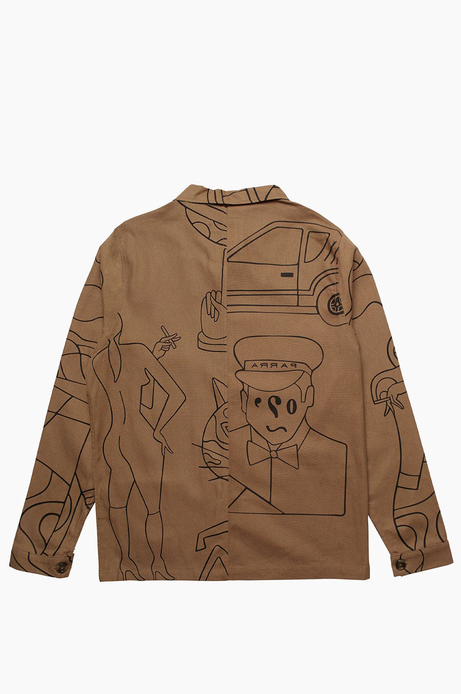 PARRA EXPERIENCE LIFE WORKER JACKET CAMEL