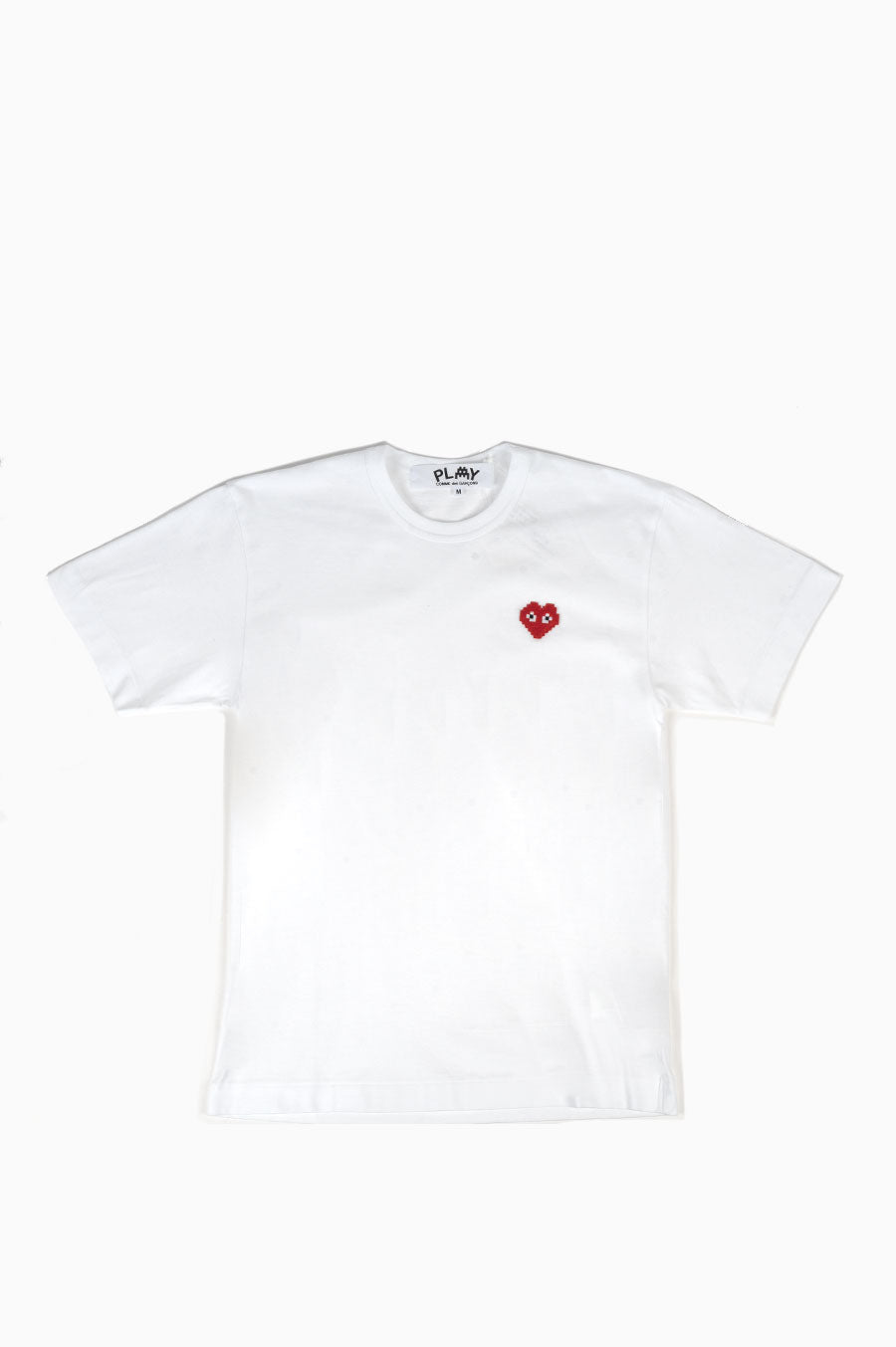 COMME DES GARCONS PLAY INVADER T-SHIRT WHITE