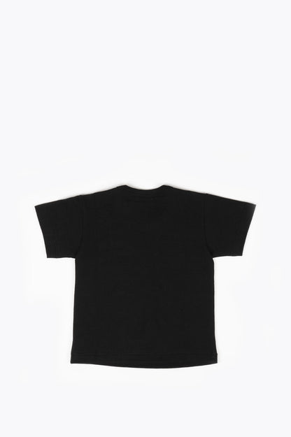 COMME DES GARCONS PLAY KIDS SS TSHIRT RED HEART BLACK
