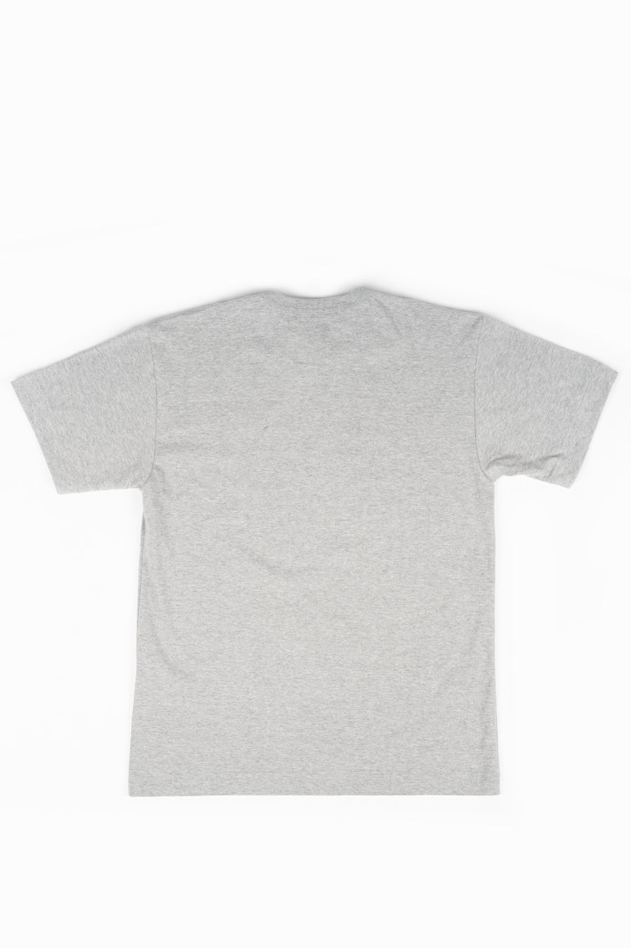 COMME DES GARCONS PLAY DOUBLE HEART T-SHIRT GREY