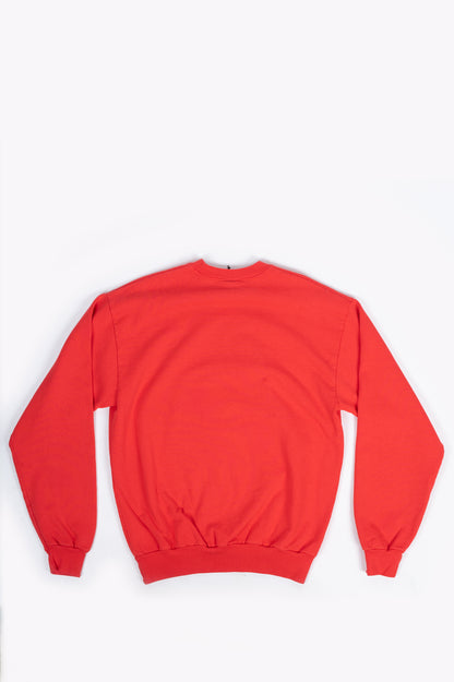SPORTY AND RICH LIVE LONGER CREWNECK RED