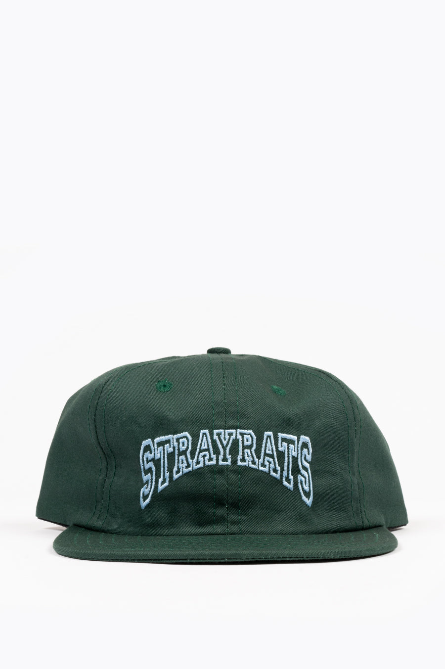 STRAY RATS COLLEGE ARCH SNAPBACK HAT GREEN