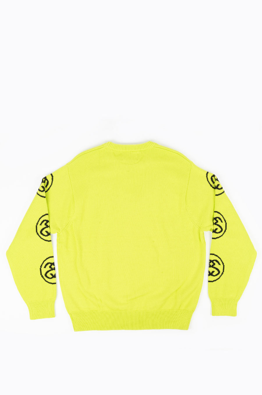 STUSSY SS-LINK SWEATER LIME