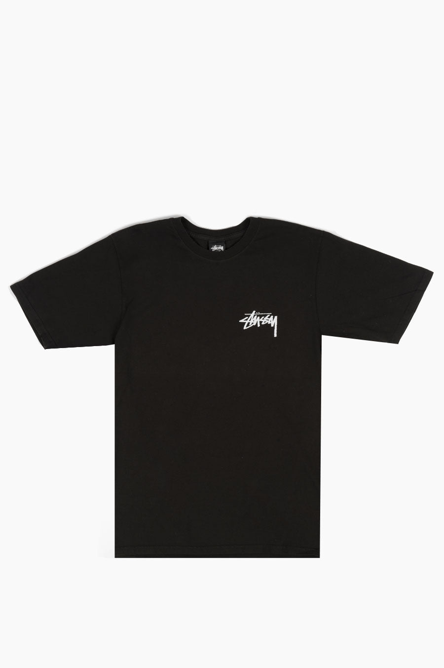 STUSSY HOW WE'RE LIVIN' PIGMENT DYED TEE BLACK