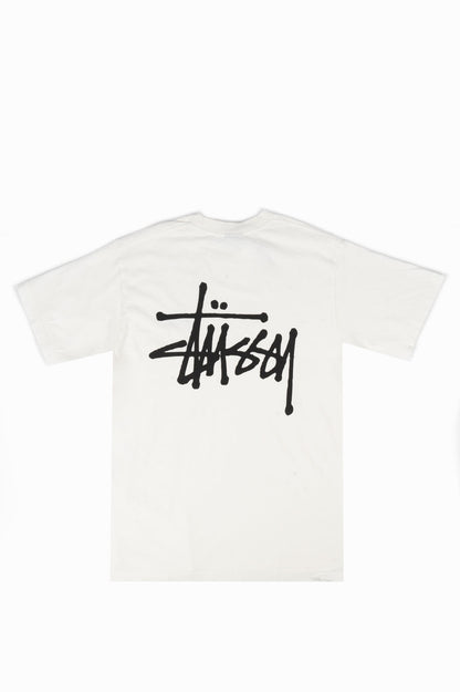 STUSSY BASIC PIGMENT DYED TEE NATURAL
