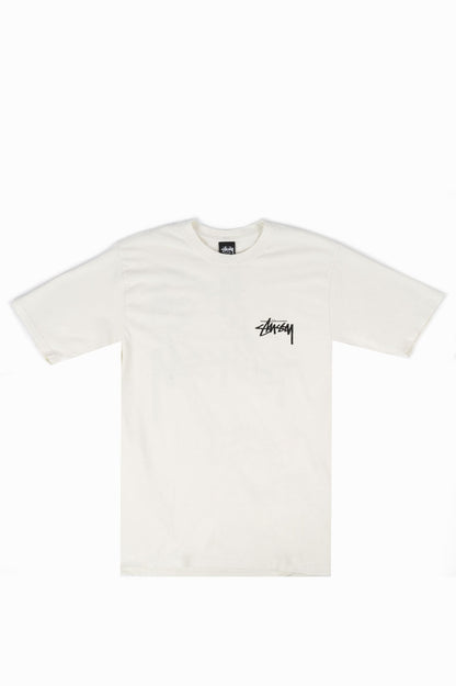 STUSSY SKATE POSSE PIGMENT DYED TEE NATURAL