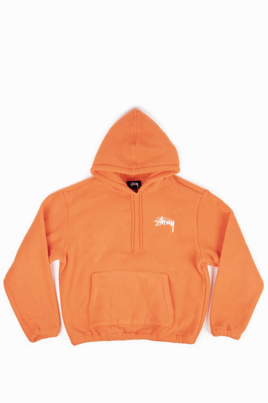 STUSSY BRONSON SHERPA HOOD オレンジ M | nalans.com