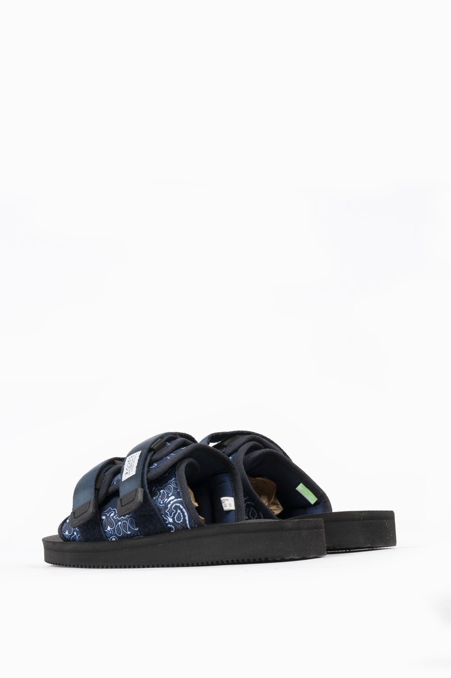 SUICOKE MOTO-CAB SANDAL NAVY BANDANA