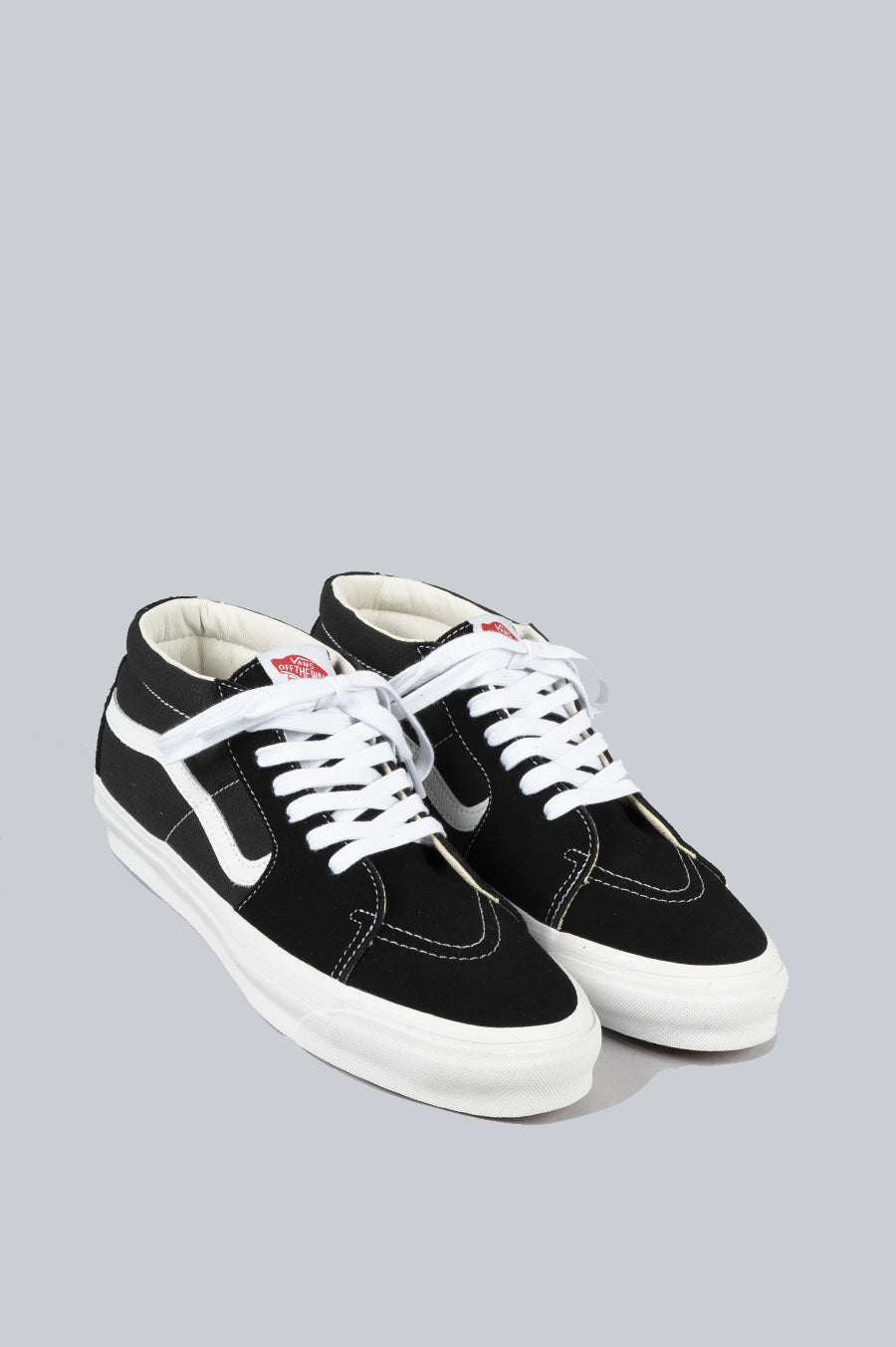 VANS VAULT OG SK8-MID LX BLACK WHITE