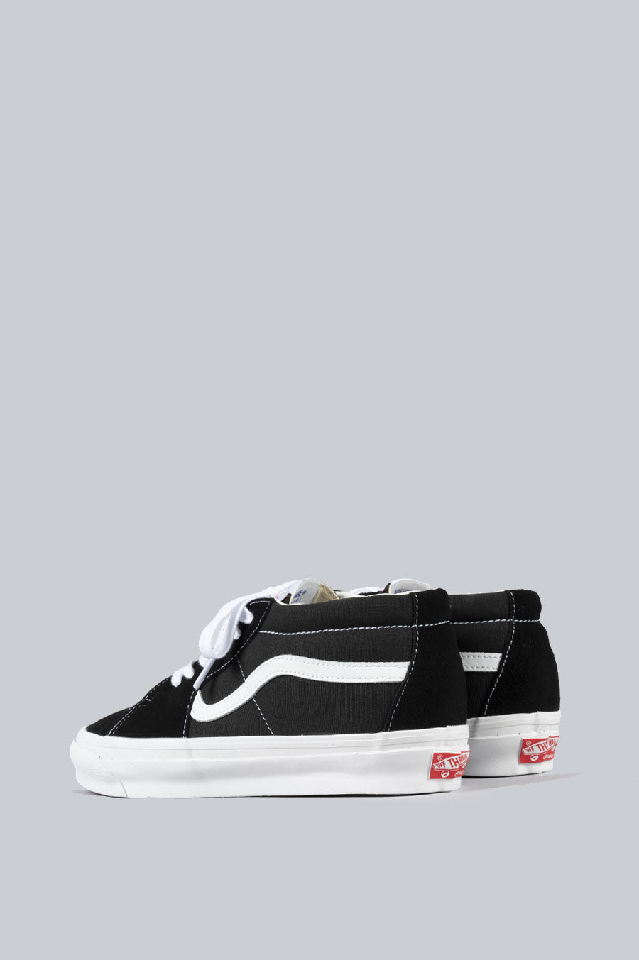 VANS VAULT OG SK8-MID LX BLACK WHITE